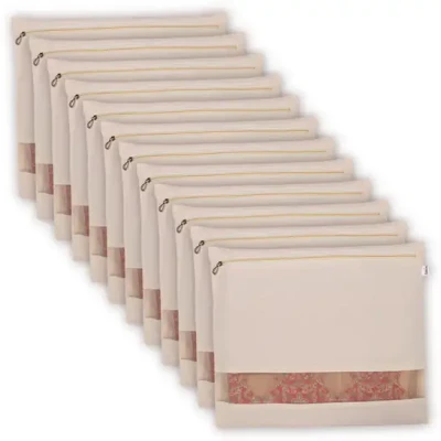 6 Pcs Cotton Saree Storage Bag